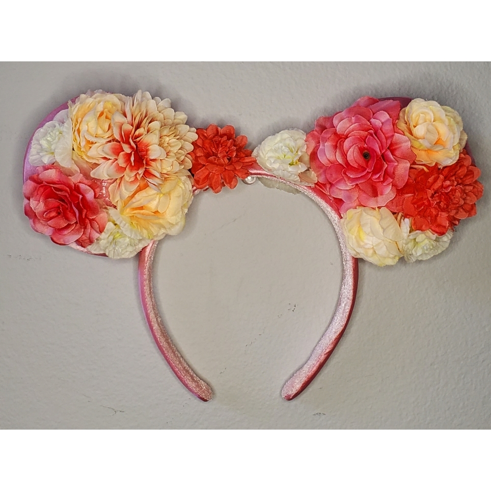 🌸Floral Spring Minnie Mouse Ears🌸